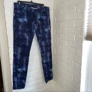 The Kooples Blue snake print size 2-4!